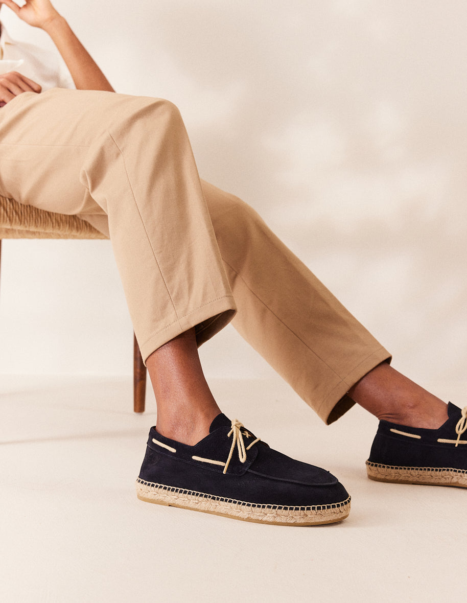 Matteo Espadrilles - Marine Suede