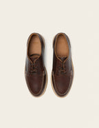 Derbies Alwin - Brown grain pull-up care