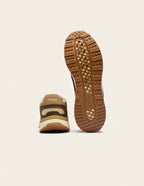 Baskets basses Anael - Kaki noisette écru