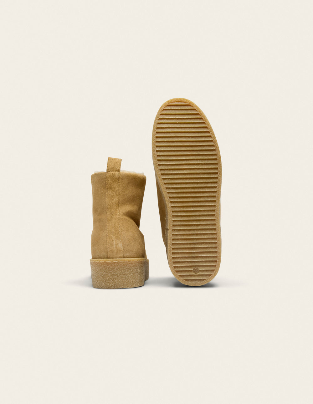 Anouck Four-Red Bottes - Taupe Suede