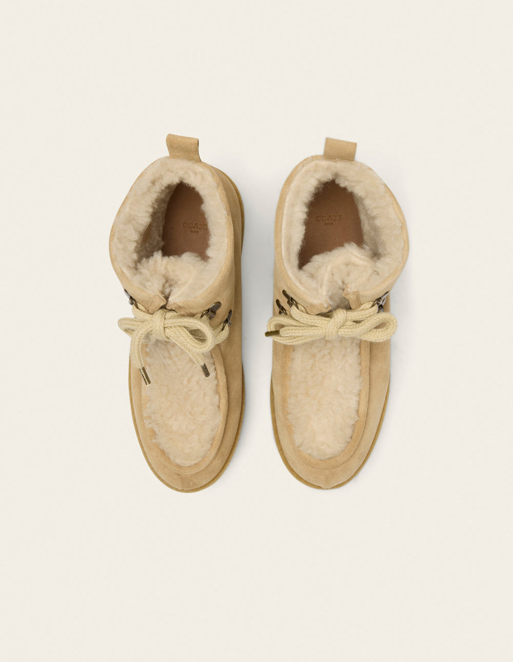 Anouck Four-Red Bottes - Taupe Suede