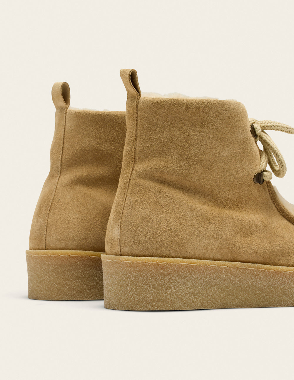 Anouck Four-Red Bottes - Taupe Suede