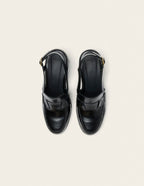 Escarpins Elyra - Cuir box noir