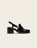 Escarpins Elyra - Cuir box noir
