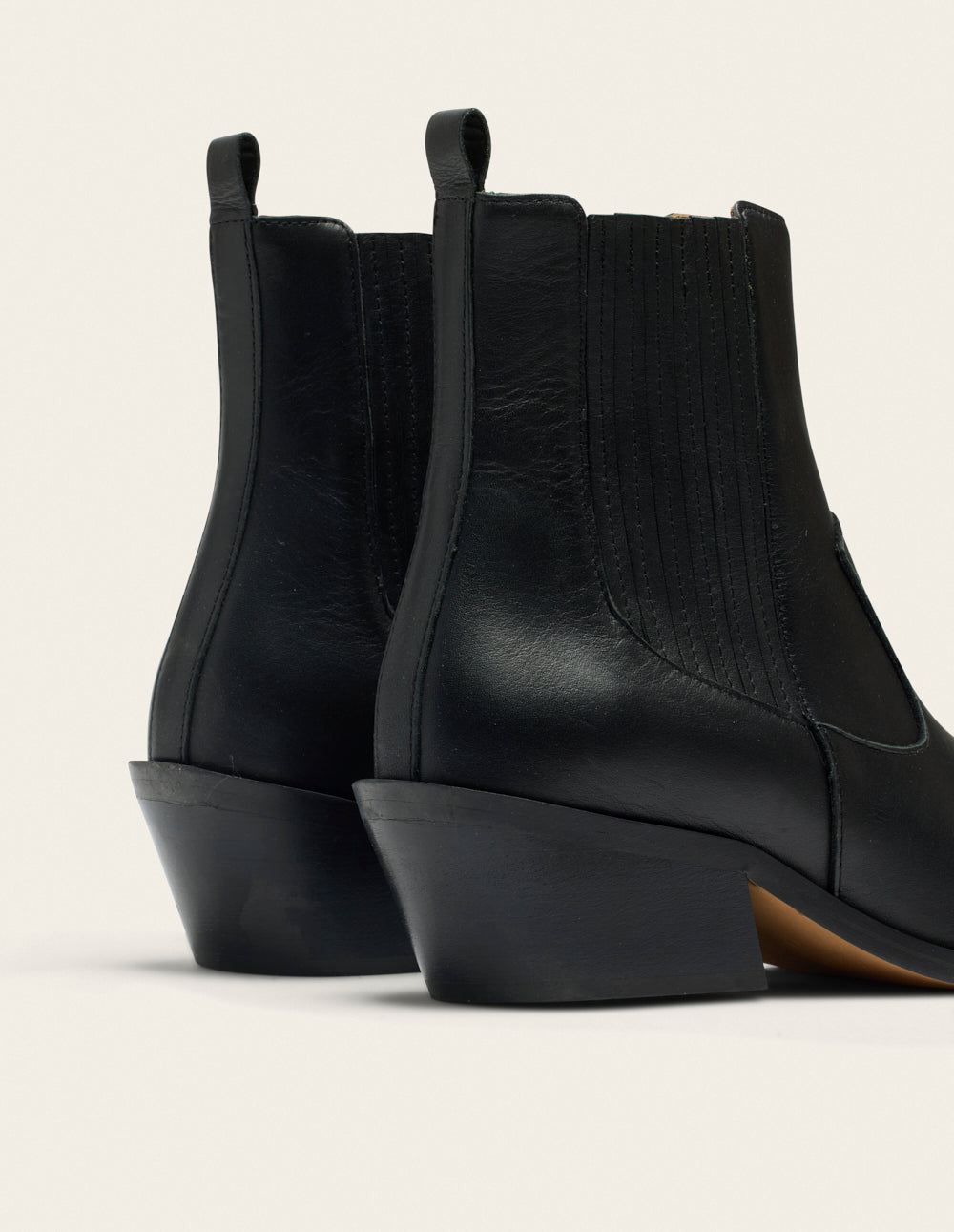Georgia ankle boots - Cuir noir