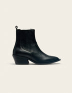 Georgia ankle boots - Cuir noir