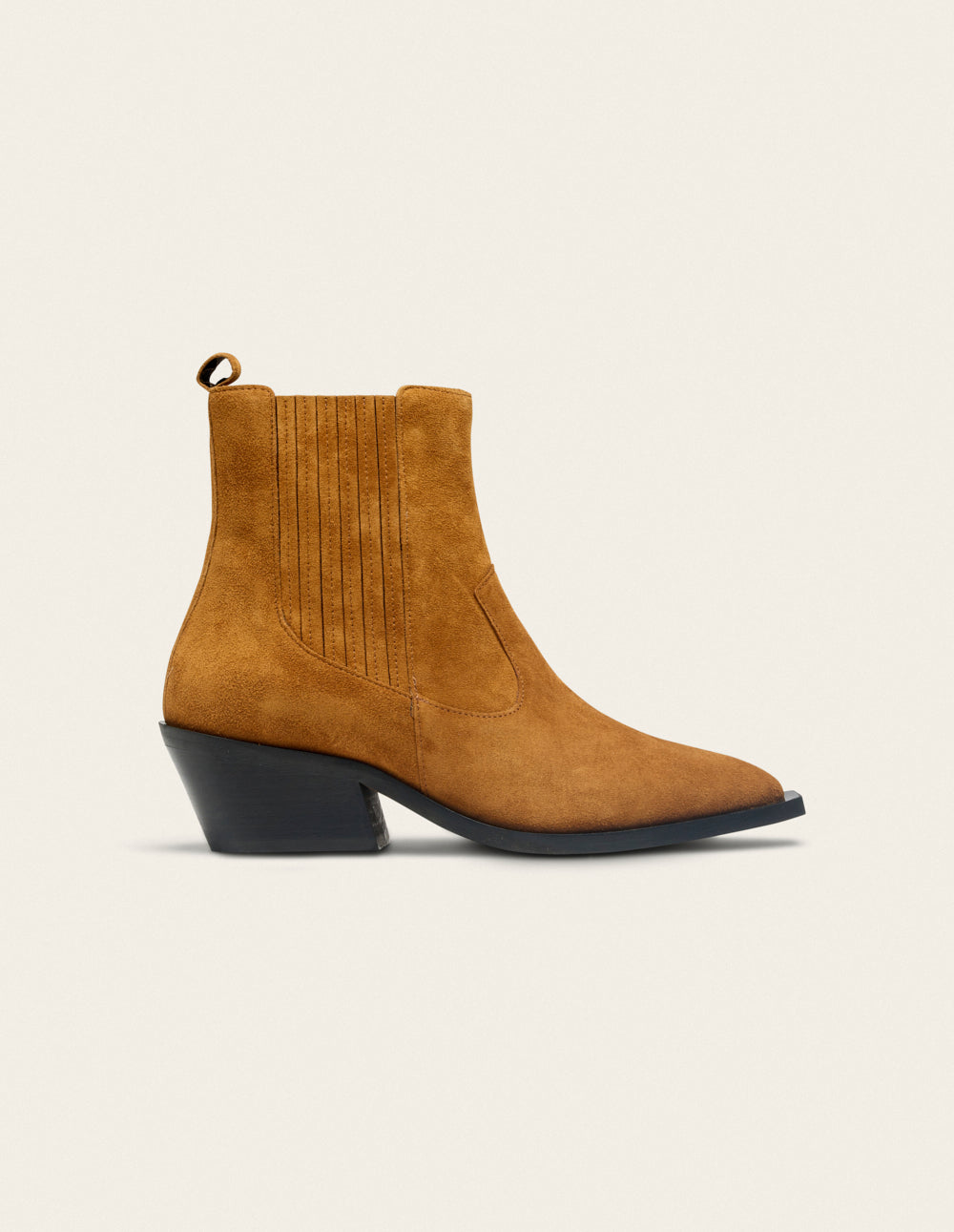 Georgia ankle boots - ambre suède