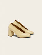 Ilamis pumps - Cuir amande