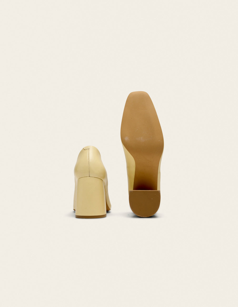 Ilamis pumps - Cuir amande