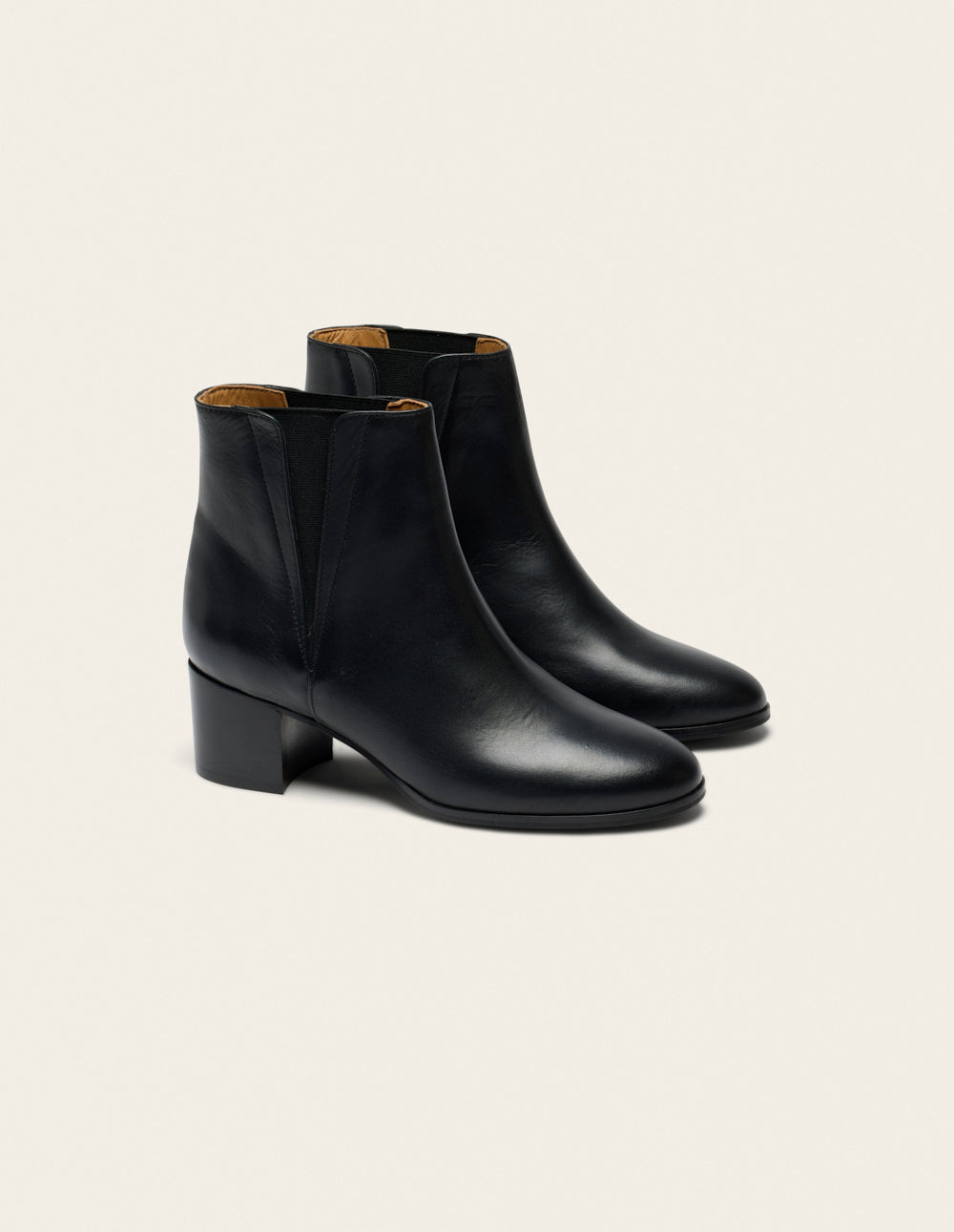 Jeanne M ankle boots - Cuir noir