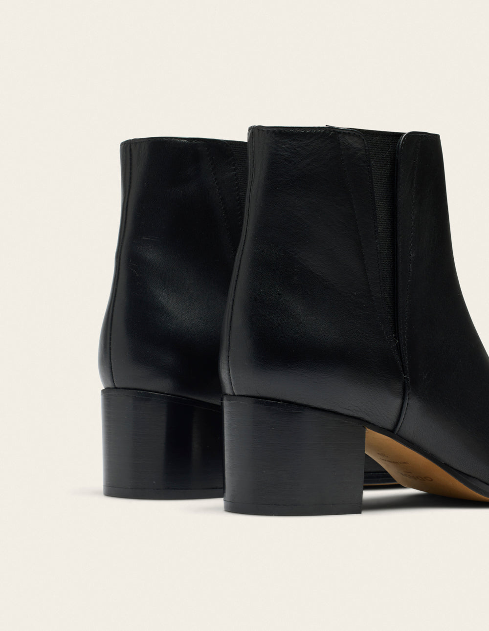 Jeanne M ankle boots - Cuir noir