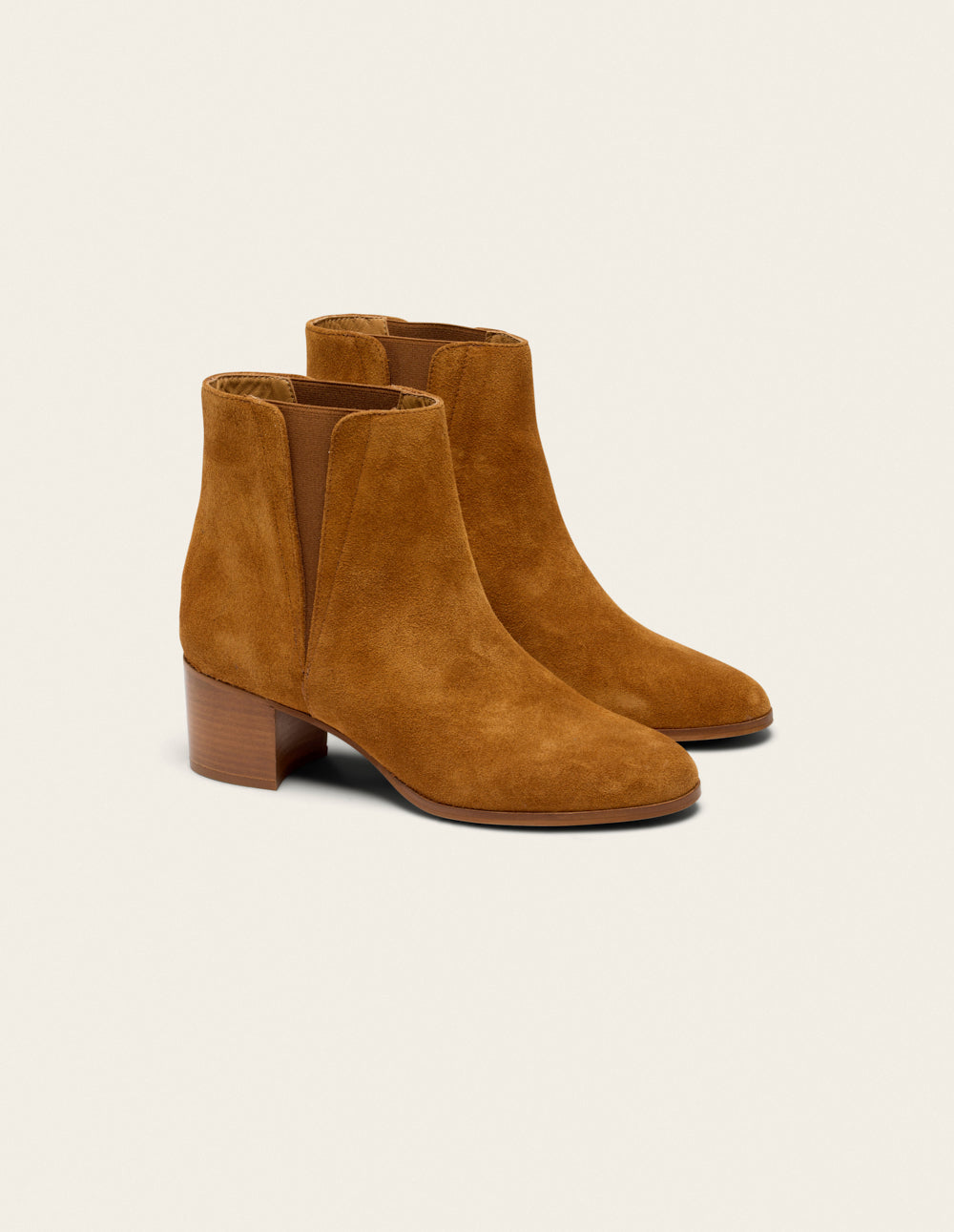 Jeanne M tall ankle boots - Amber suède