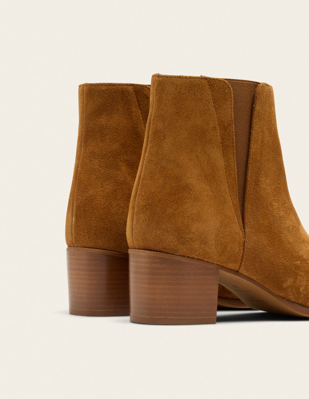 Jeanne M tall ankle boots - Amber suède