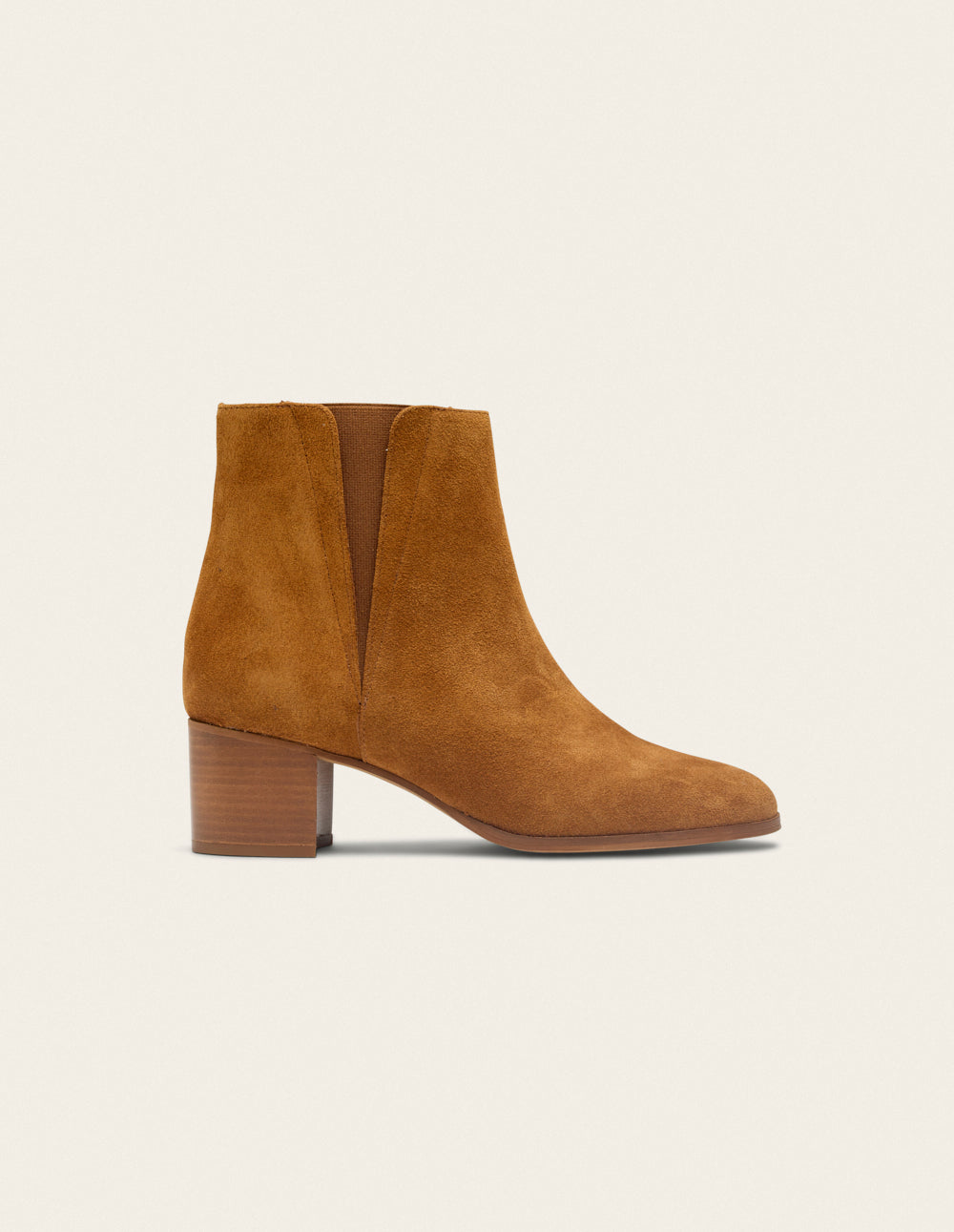 Jeanne M tall ankle boots - Amber suède