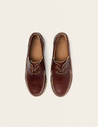 Chaussures Bateau Tom - Cuir marron foncé