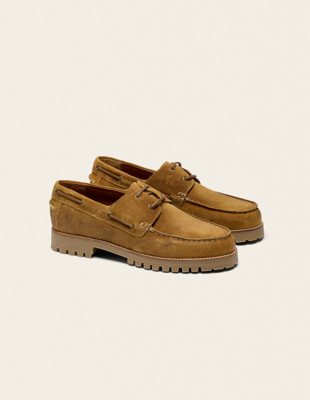 Bateau Tom Chaussures - Brown Huile Suede