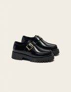 Derbies Lior - Cuir box noir