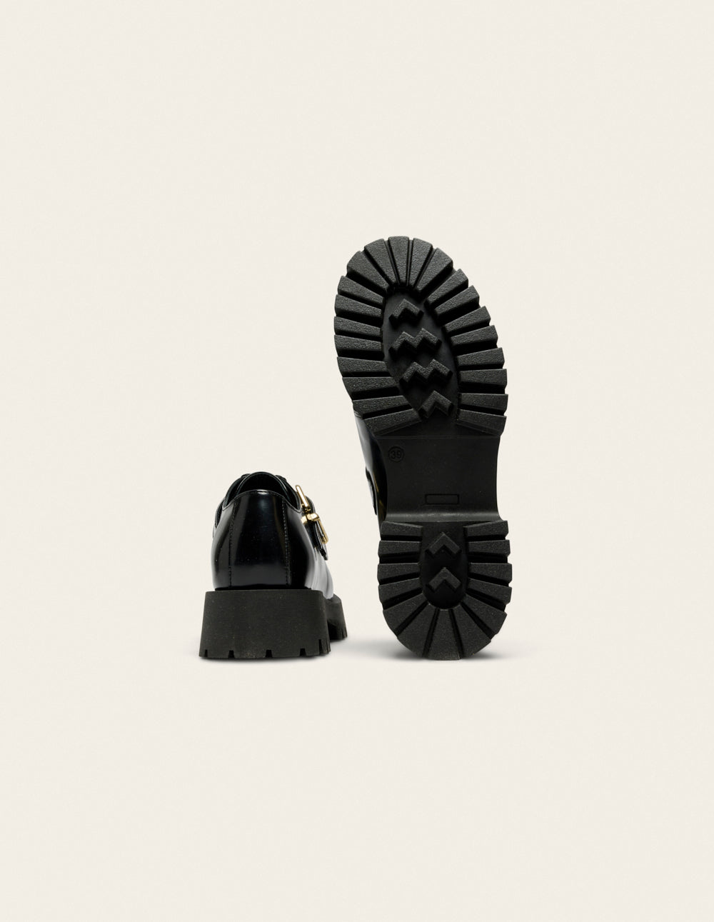 Derbies Lior - Cuir box noir