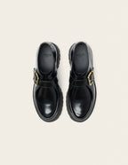 Derbies Lior - Cuir box noir