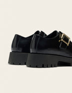 Derbies Lior - Cuir box noir