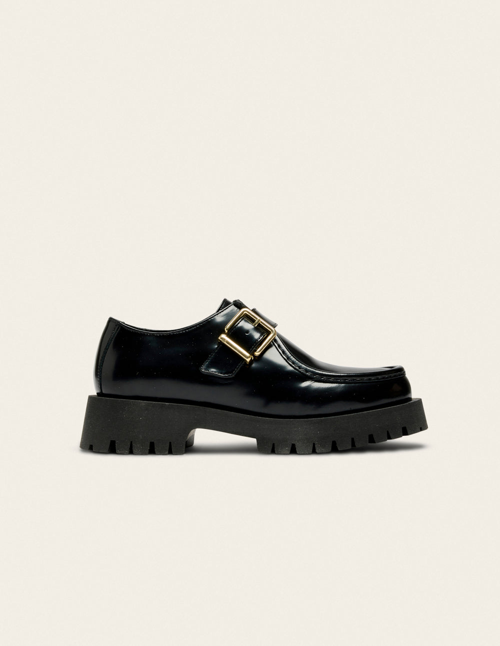 Derbies Lior - Cuir box noir