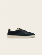 Baskets basses Lucia - Satin et suède noir