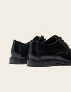 Derbies Luvi - Cuir box noir