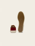 Baskets basses Marie - Brique beige bordeaux