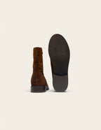 Marthe ankle boots - brown suede