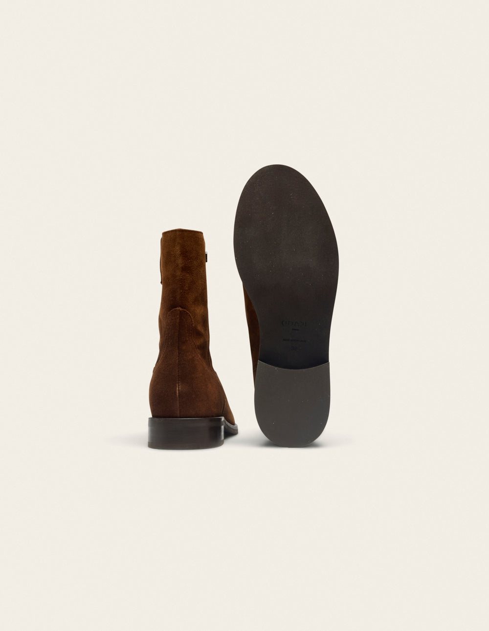Marthe ankle boots - brown suede