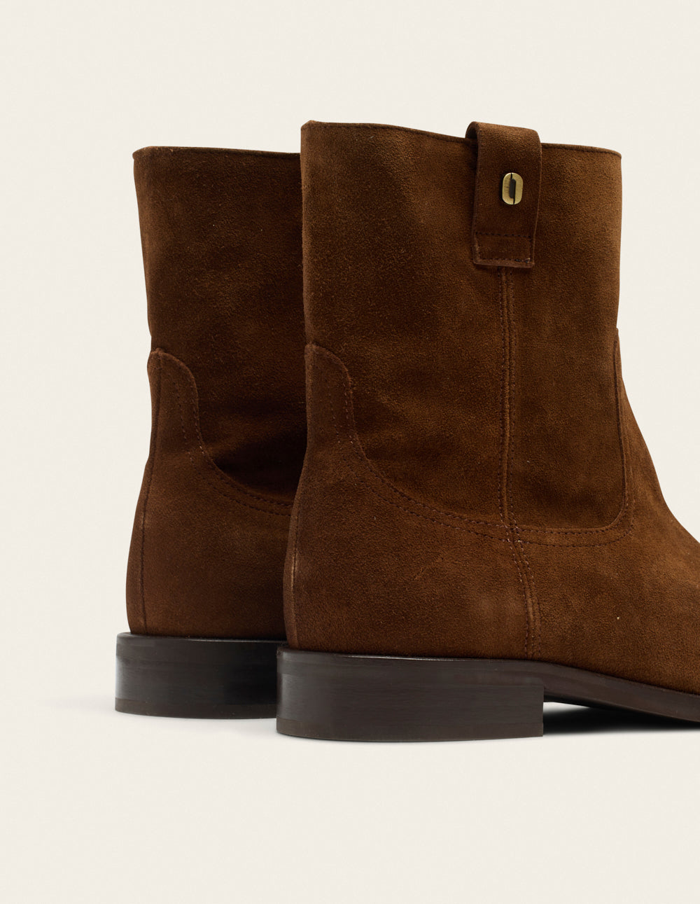 Marthe ankle boots - brown suede