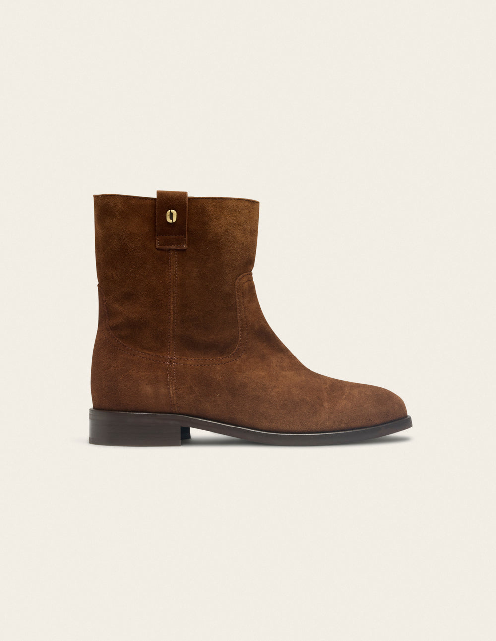Marthe ankle boots - brown suede