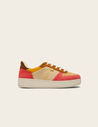 Baskets basses Maxence F - Corail beige brown