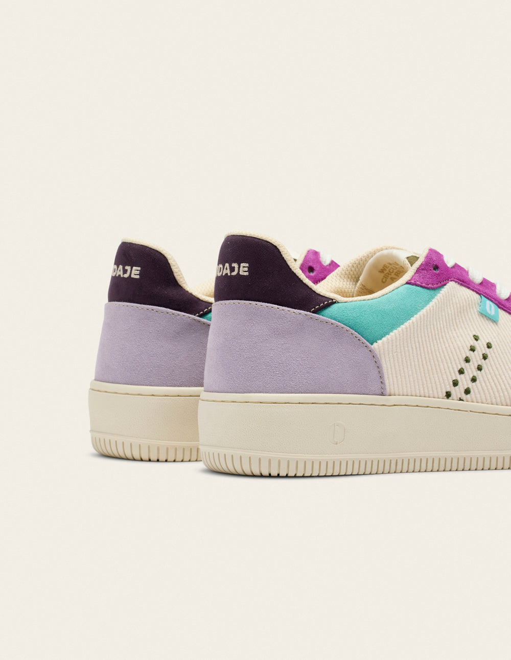 Baskets basses Maxence F - Lilac ecru violet