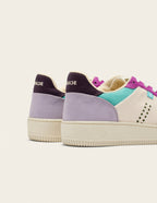 Baskets basses Maxence F - Lilac ecru violet