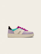 Baskets basses Maxence F - Lilac ecru violet