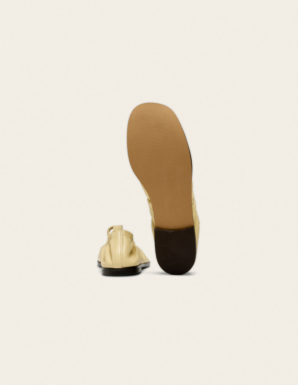 Ballerines Miluna - Cuir amande