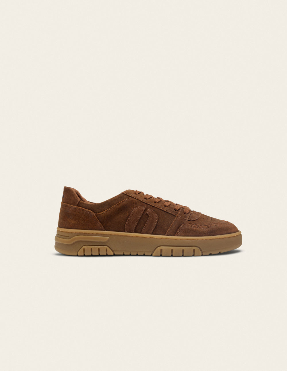 Nino Bass Baskets - Brown Huile Suede