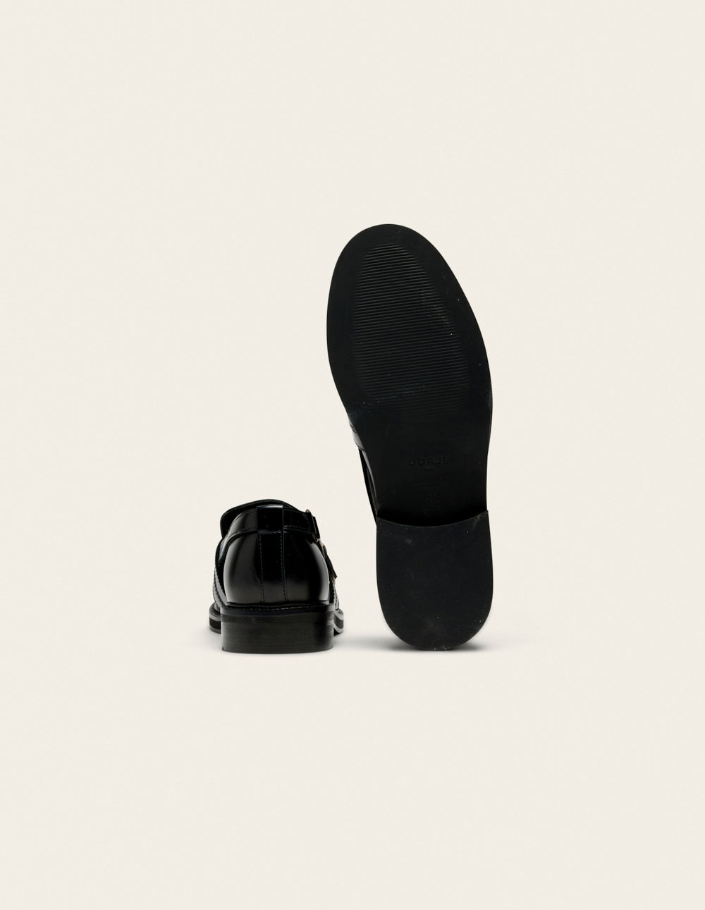 Olyme loafers - Cuir box noir