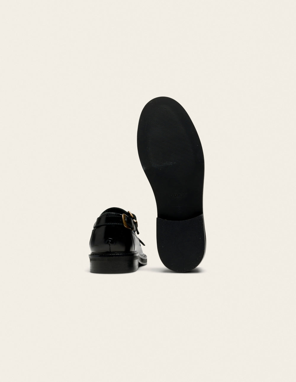 Derbies Toven - Cuir box noir