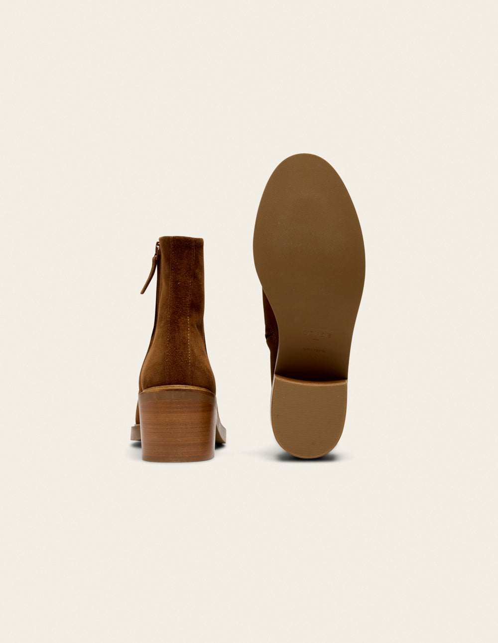 Véronique tall ankle boots - Brown suède