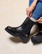 Bottines Amélie - Cuir noir