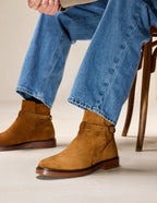 Gaetan ankle boots - brown suede