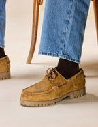 Bateau Tom Chaussures - Brown Huile Suede