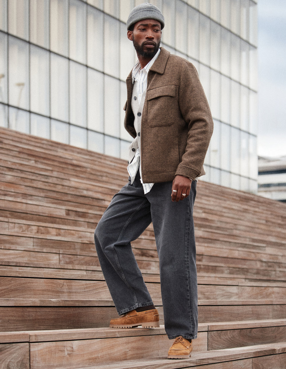 Bateau Tom Chaussures - Brown Huile Suede