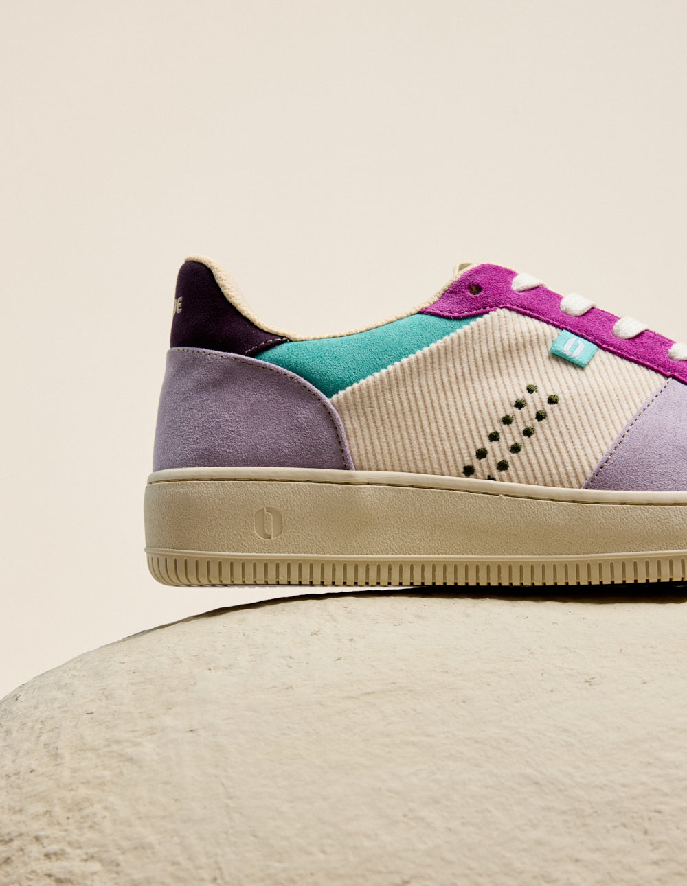 Baskets basses Maxence F - Lilac ecru violet
